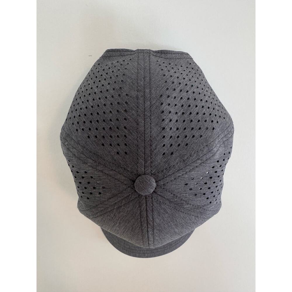 Melin A-Game Hydro Heather Gray Performance Snapback Hat - Picture 4 of 8